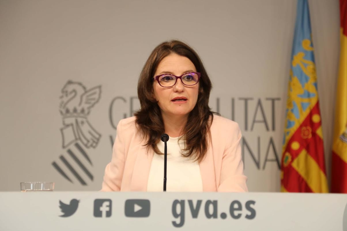 Mónica Oltra, portavoz del Consell. Foto: GVA