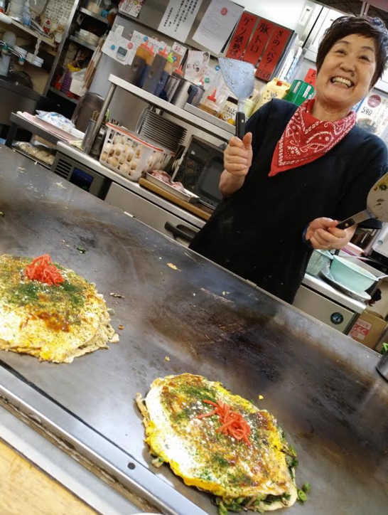 Un dels llocs més coneguts per a menjar Okonomiyaki en Hiroshima, el Okonomi-mura