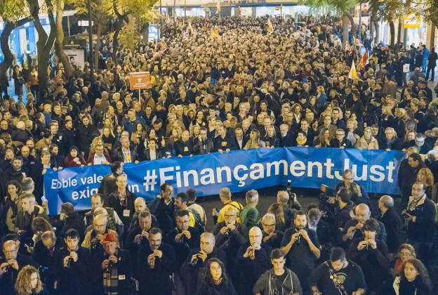 Manifestación del 18N en València. Foto: KIKE TABERNER