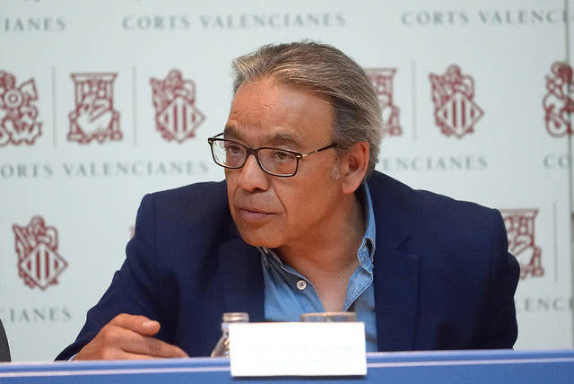 El síndic socialista y vicesecretario general del PSPV, Manolo Mata. Foto: CORTS