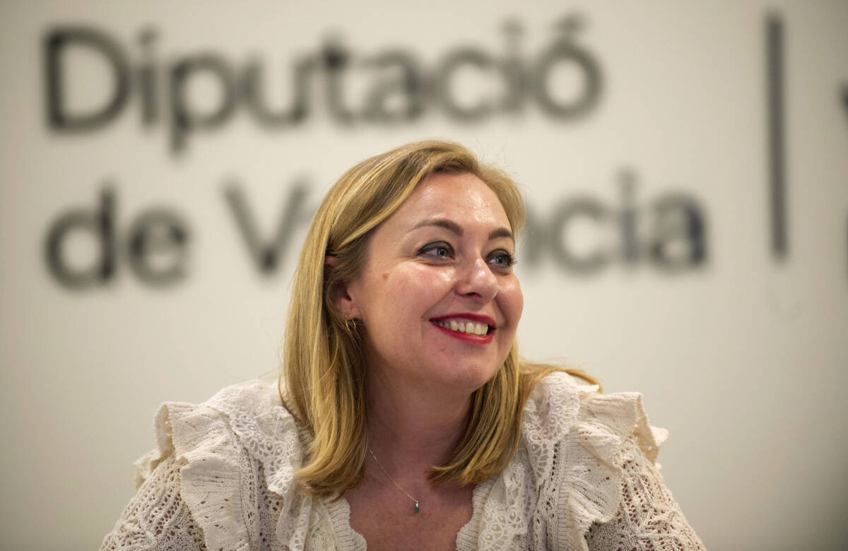 Natalia Enguix, vicepresidenta primera de la Diputación de Valencia. Foto: Diputación de Valencia