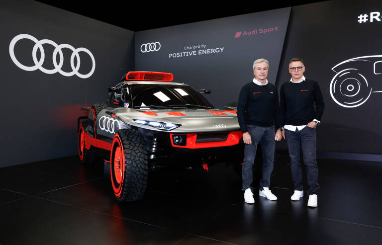 Audi presenta en Madrid su RS Q e-tron 'charged by positive energy'